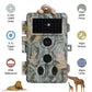 Wildlife Trail Camera with No Glow Night Vision 0.1S Trigger Motion Activated 32MP 1296P IP66 Waterproof for Hunting  | A262