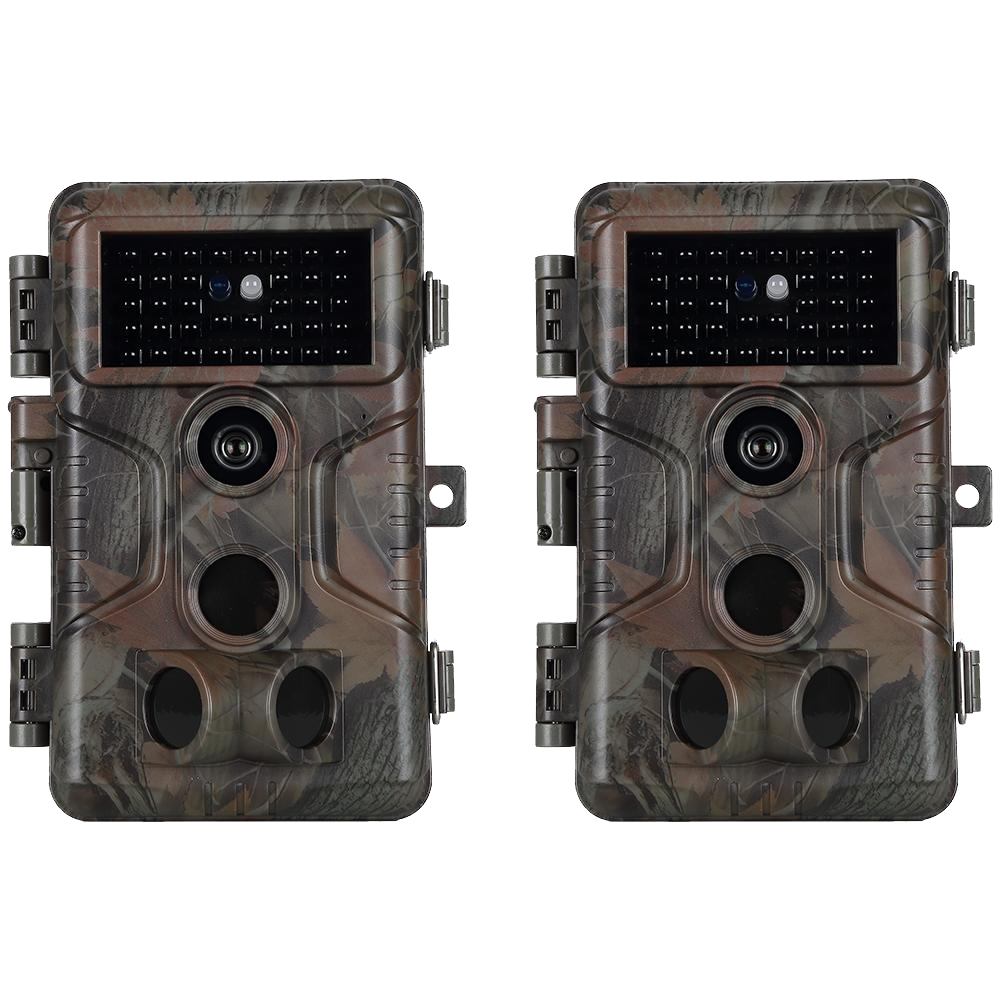 Wildlife Trail Camera with Night Vision 0.1S Trigger Motion Activated 32MP 1296P IP66 Waterproof for Hunting & home security | A323