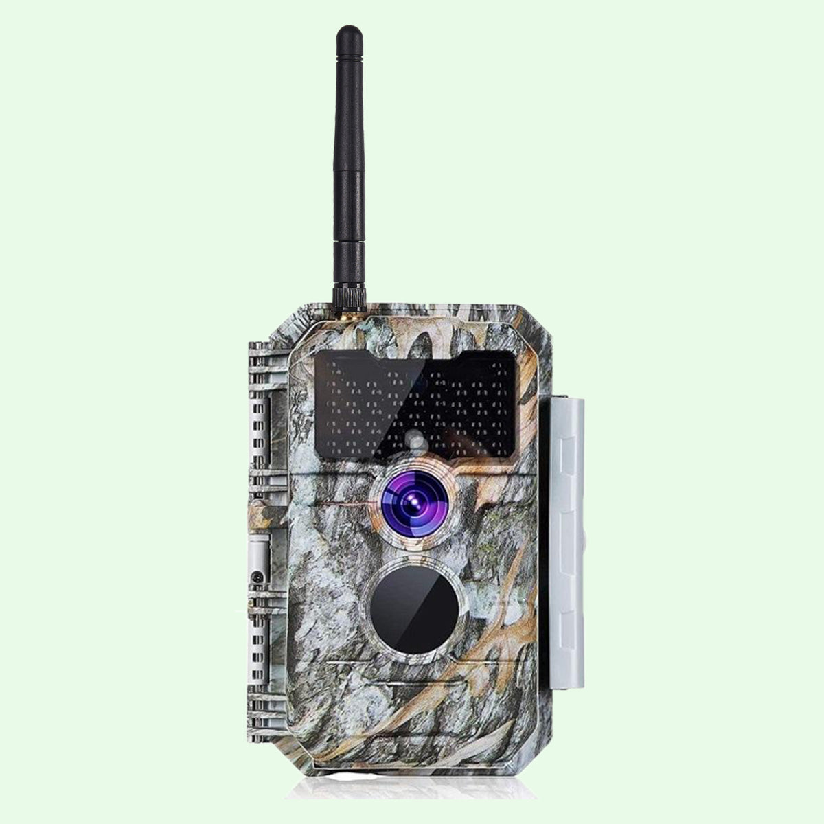 Wireless WiFi Wildlife Trail Camera with Night Vision Motion Activated 32MP 1296P Waterproof Stealth Camouflage for Hunting, Home Security | W600