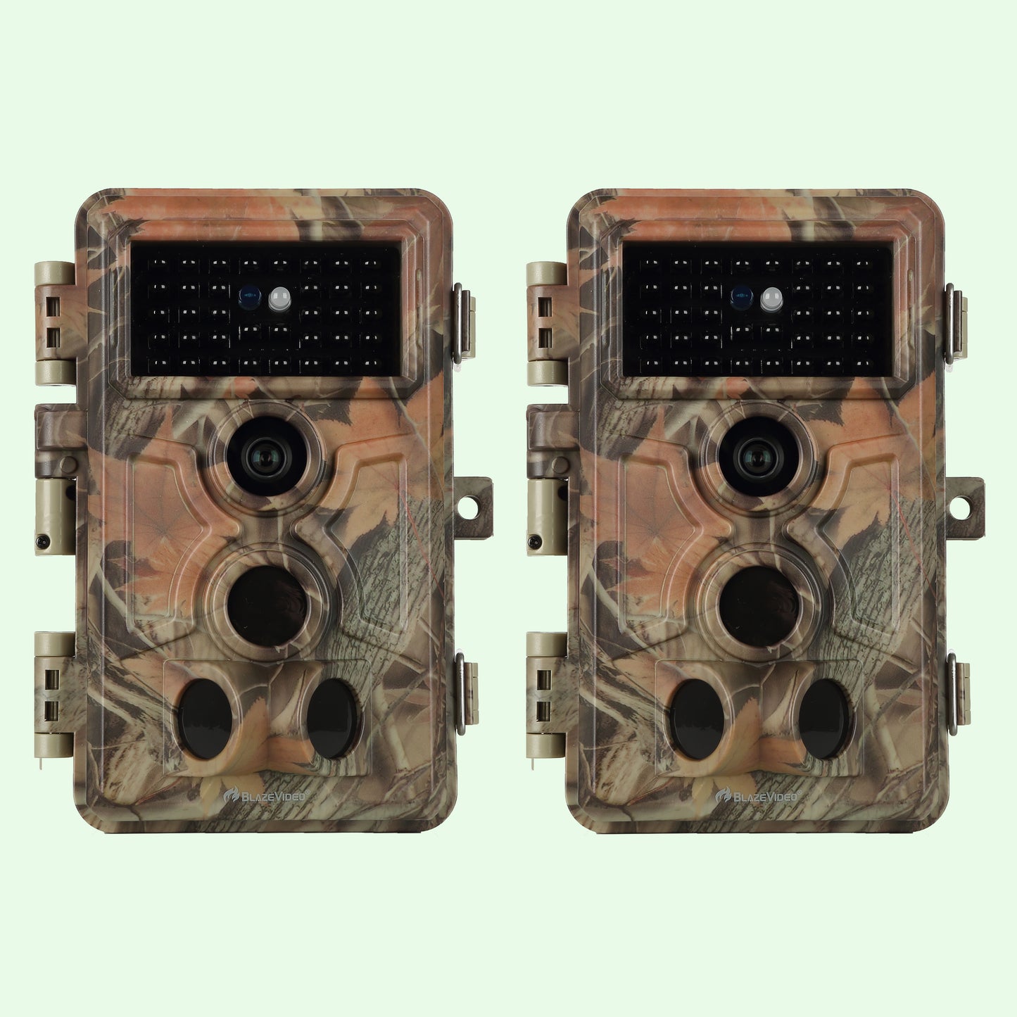 Wildlife Trail Camera with No Glow Night Vision 0.1S Trigger Motion Activated 32MP 1296P IP66 Waterproof for Hunting & home security  | A262