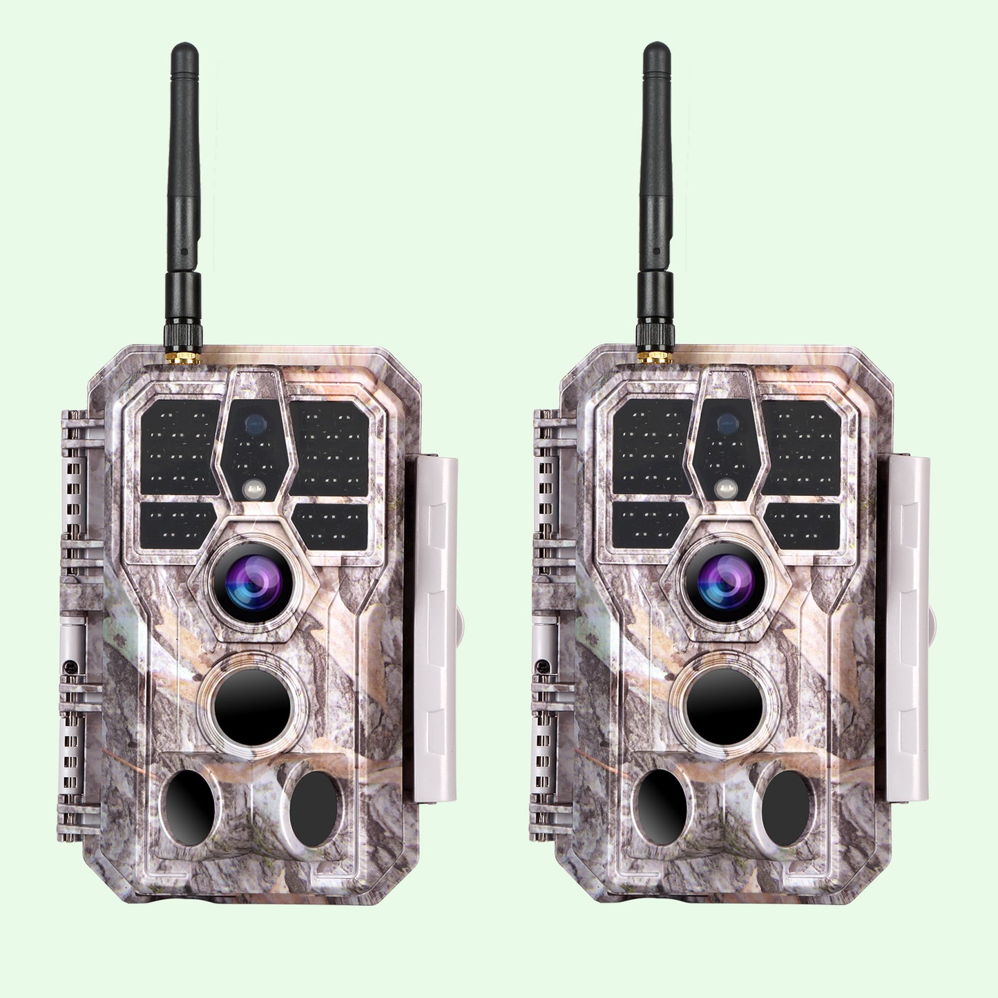 Wireless Bluetooth WildlifeTrail Camera with Night Vision Motion Activated 32MP 1296P Waterproof Stealth Camouflage for Hunting, Home Security | A280W