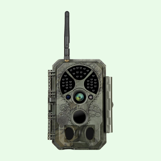 Wireless Bluetooth WIFI Game & Trail Camera 32MP Picture 1296P Video Black Flash Wildlife Cam Night Vision Motion Activated Waterproof | A350W Green