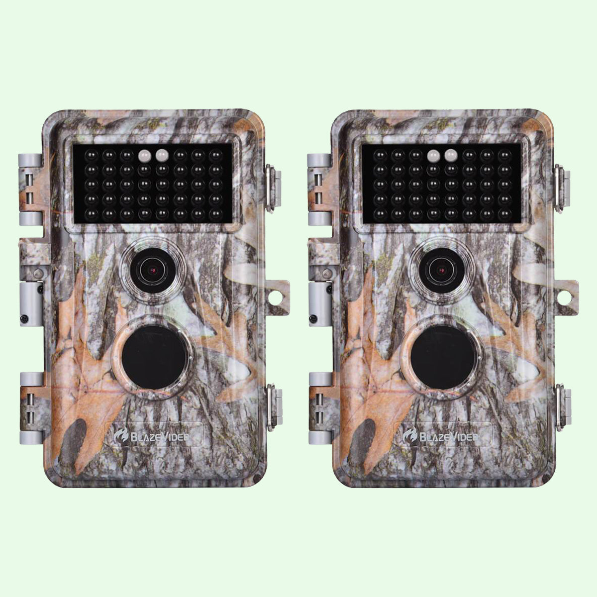 Wildlife Trail Camera with No Glow Night Vision 0.3S Trigger Motion Activated 32MP 1296P IP66 Waterproof for Hunting & home security | A252