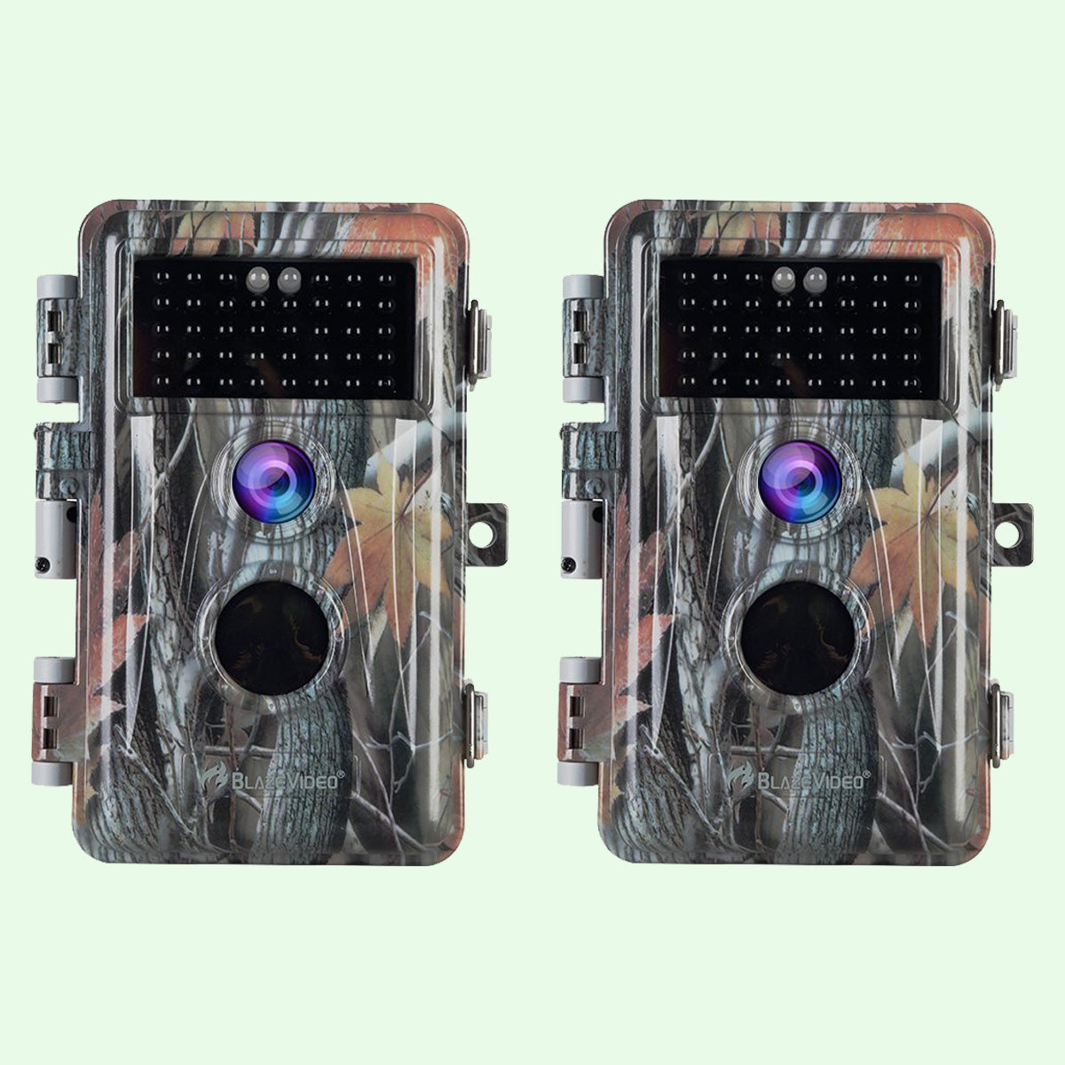 Wildlife Trail Camera with No Glow Night Vision 0.3S Trigger Motion Activated 32MP 1296P IP66 Waterproof for Hunting & home security | A252