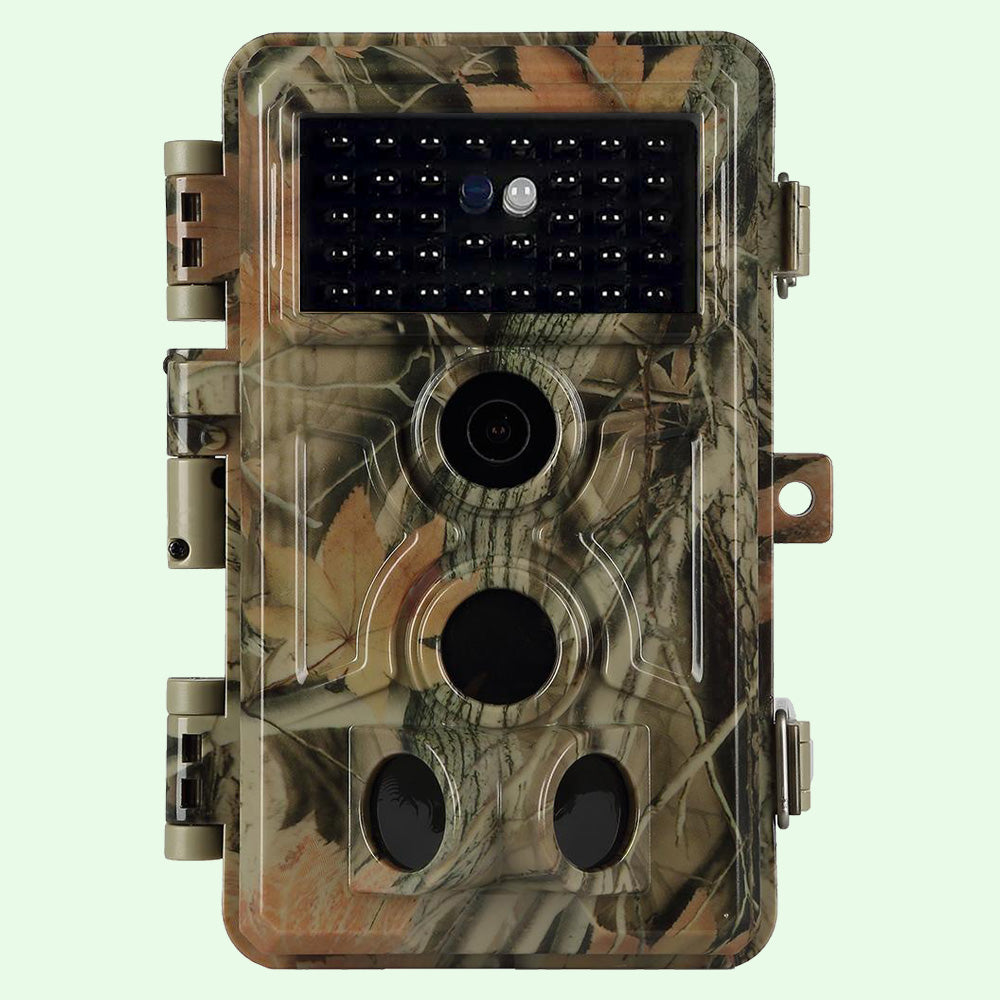 Wildlife Trail Camera with No Glow Night Vision 0.1S Trigger Motion Activated 32MP 1296P IP66 Waterproof for Hunting & home security  | A262