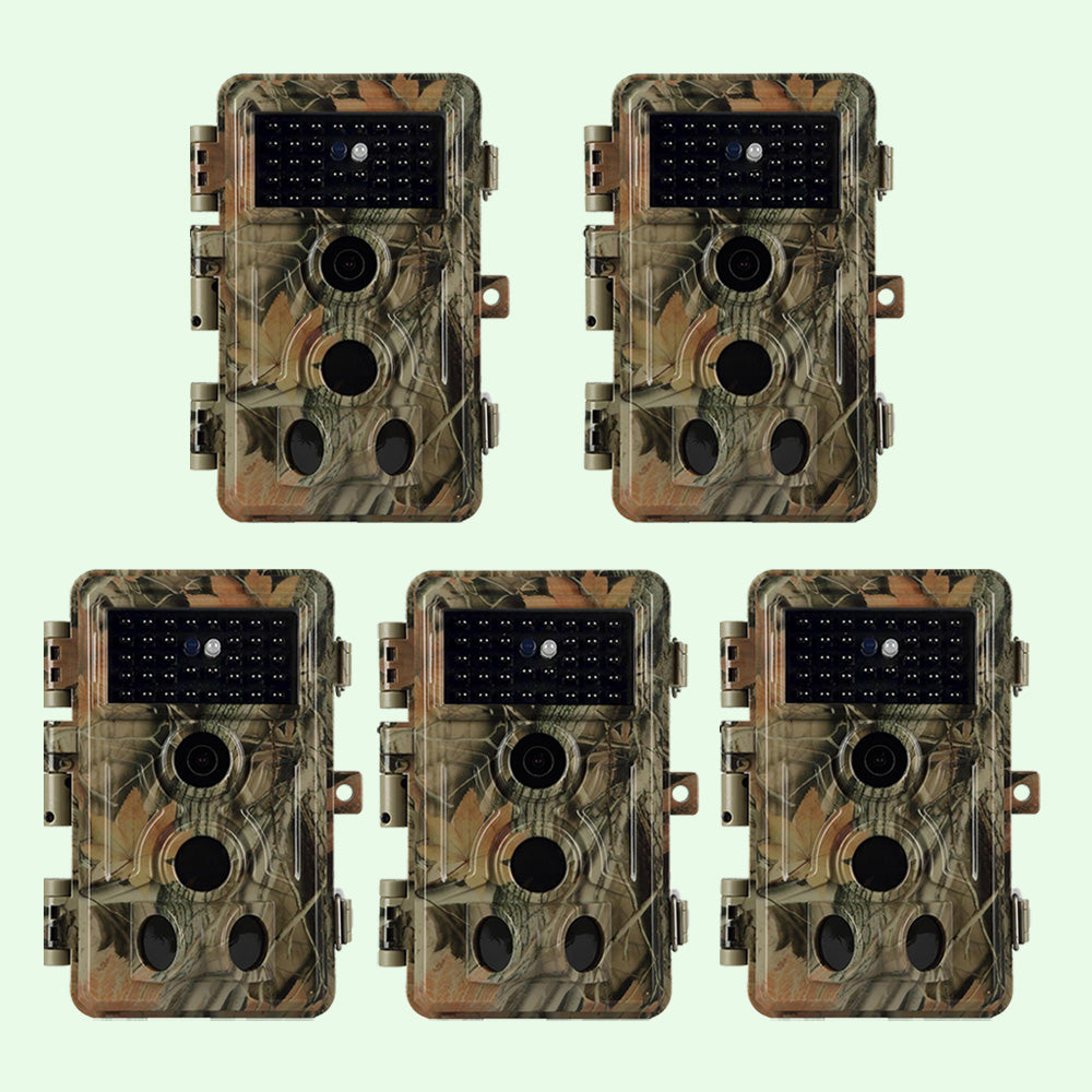 Wildlife Trail Camera with No Glow Night Vision 0.1S Trigger Motion Activated 32MP 1296P IP66 Waterproof for Hunting & home security  | A262