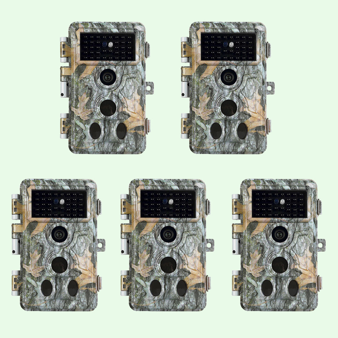 Wildlife Trail Camera with No Glow Night Vision 0.1S Trigger Motion Activated 32MP 1296P IP66 Waterproof for Hunting  | A262