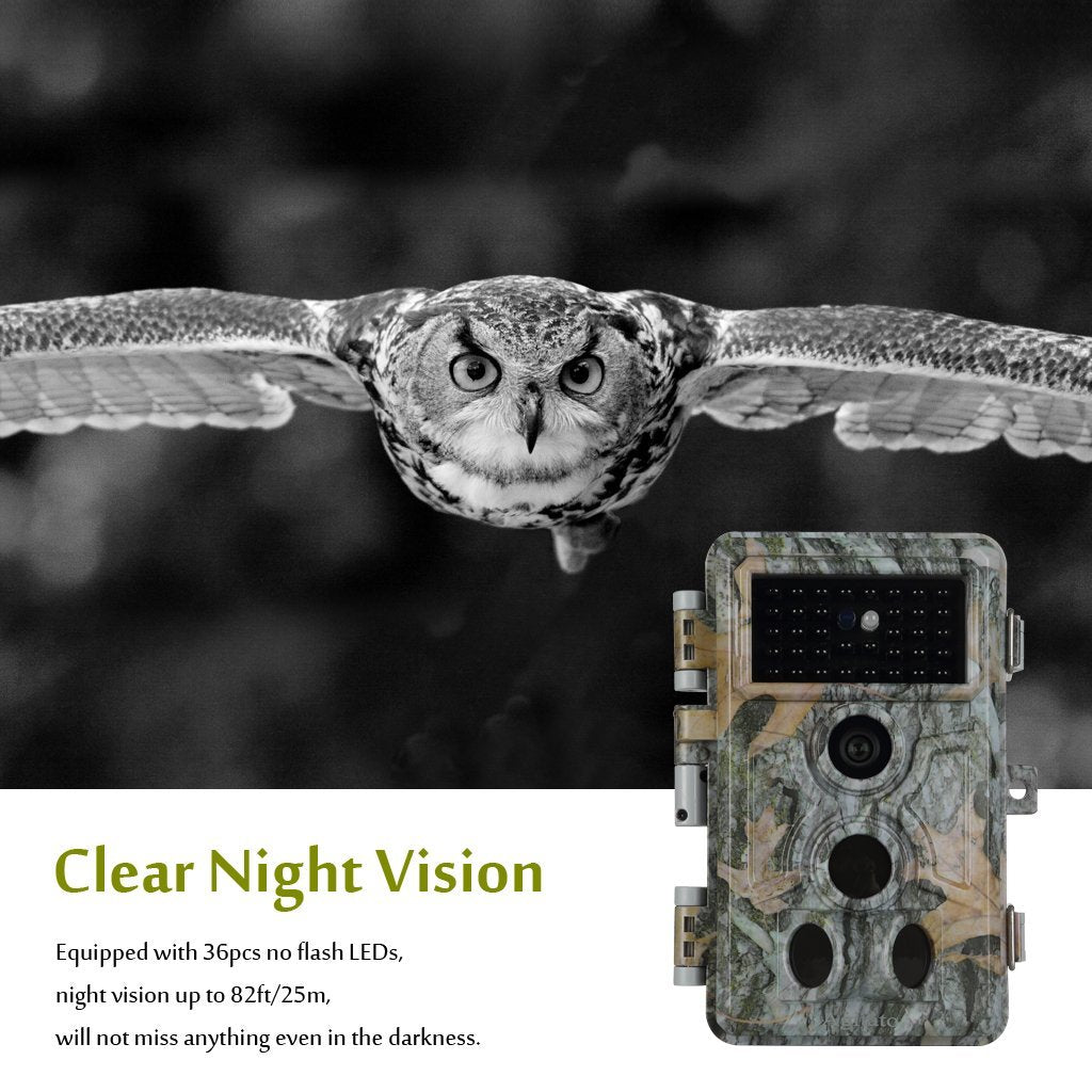 Bundle: Advanced Trail camera Pack with 32GB SD Card and SD Card Reader