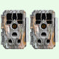 Wildlife Trail Camera with Night Vision Motion Activated 24MP 1296P Waterproof Stealth Camouflage for Hunting, Home Security | A280