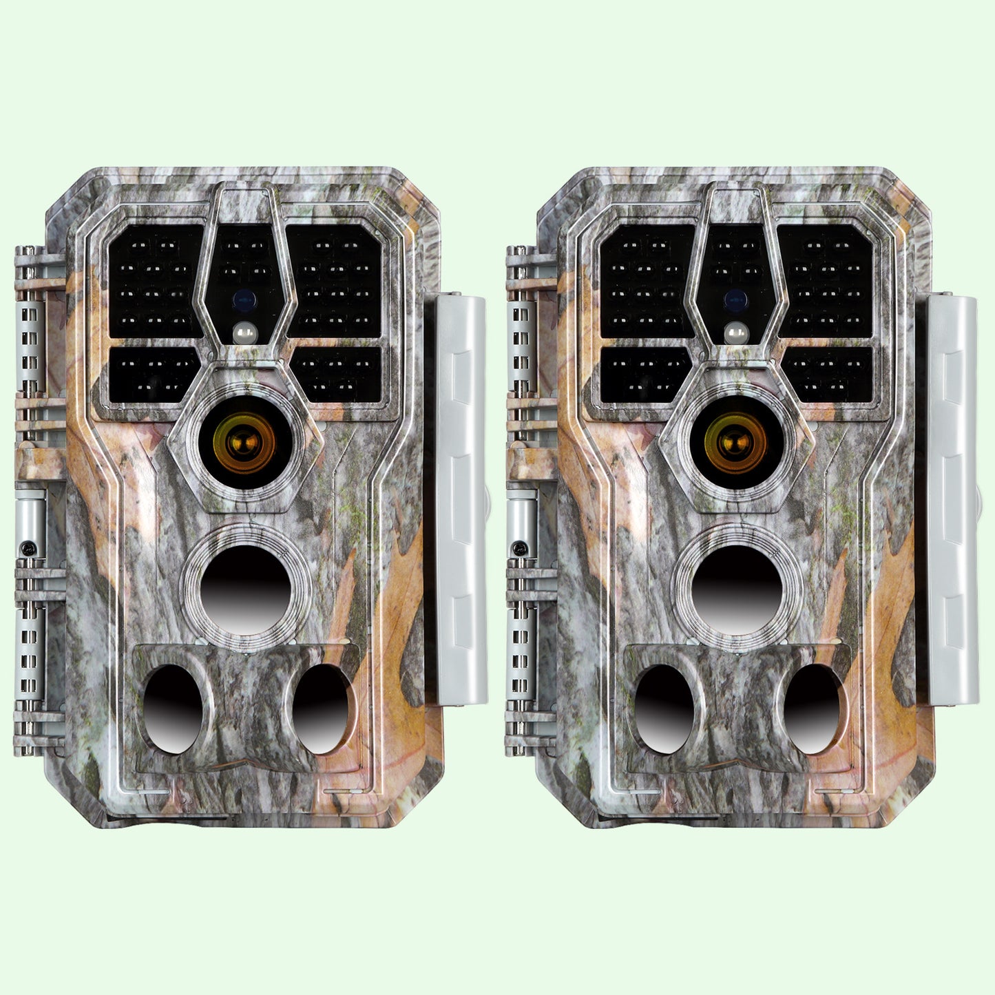 Wildlife Trail Camera with Night Vision Motion Activated 24MP 1296P Waterproof Stealth Camouflage for Hunting, Home Security | A280