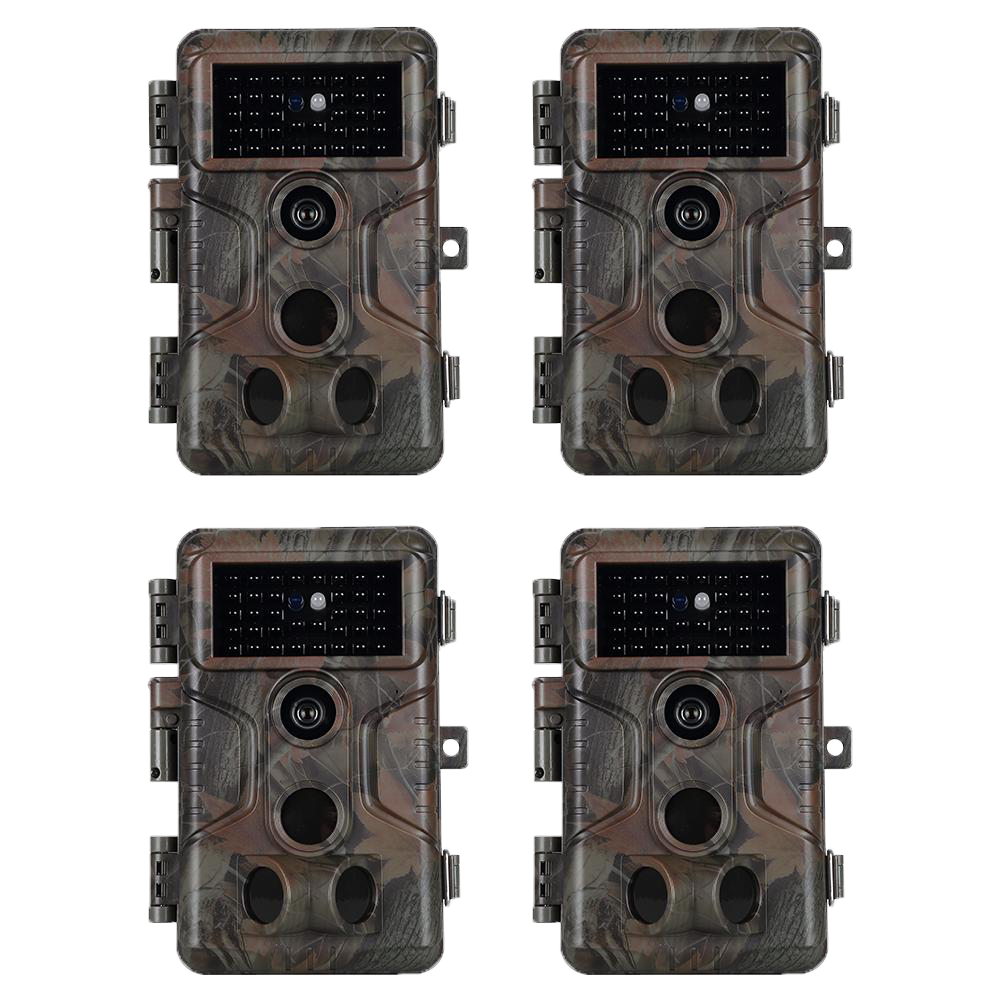 Wildlife Trail Camera with Night Vision 0.1S Trigger Motion Activated 32MP 1296P IP66 Waterproof for Hunting & home security | A323