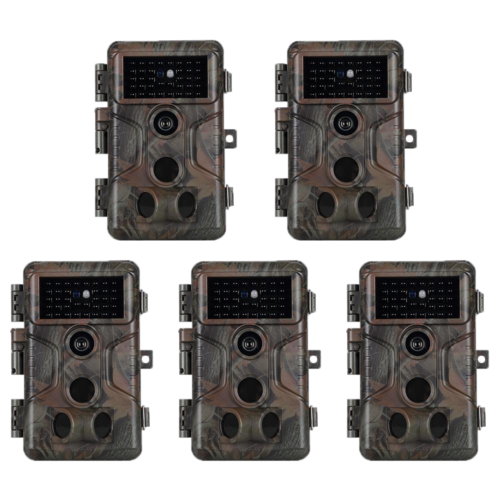 Wildlife Trail Camera with Night Vision 0.1S Trigger Motion Activated 32MP 1296P IP66 Waterproof for Hunting & home security | A323