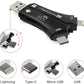 Reader & Adaptator for Trail Camera USB, USB-C, micro-USB, SD Card and lightning *