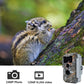 Wireless Bluetooth WiFi Game Trail Deer Camera 32MP 1296P Night Vision No Glow Motion Activated Stealth Camouflage for Wildlife Hunting, Home Security | W600 Brown
