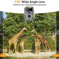 Bundle Wireless WiFi Wildlife Trail Camera with Night Vision Motion Activated 32MP 1296P Waterproof and Solarpanel-Kits 8000mAh | W600