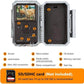 Bundle Wireless WiFi Wildlife Trail Camera with Night Vision Motion Activated 32MP 1296P Waterproof and Solarpanel-Kits 8000mAh | W600