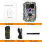Wireless WiFi Wildlife Trail Camera with Night Vision Motion Activated 32MP 1296P Waterproof Stealth Camouflage for Hunting, Home Security | W600