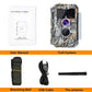 Wireless Bluetooth WiFi Game Trail Deer Camera 32MP 1296P Night Vision No Glow Motion Activated Stealth Camouflage for Wildlife Hunting, Home Security | W600 Brown
