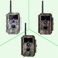 Wireless Bluetooth WiFi Game Trail Deer Camera 32MP 1296P Night Vision No Glow Motion Activated Stealth Camouflage for Wildlife Hunting, Home Security | W600 Brown